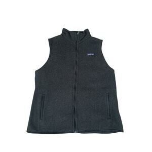 Patagonia Better Sweater Fleece Vest Womens Size XL Black
